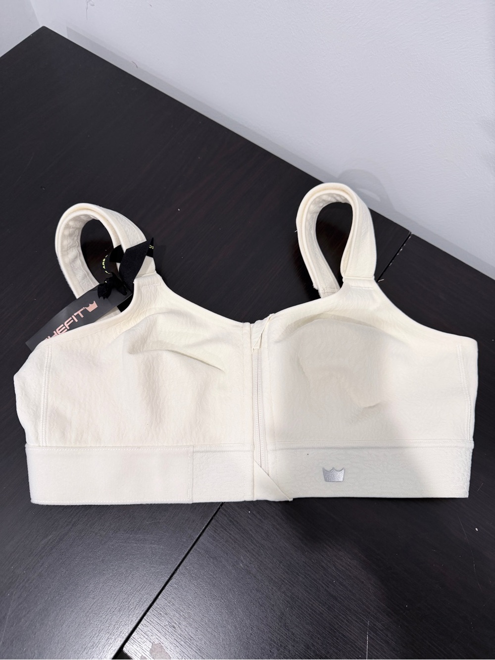 SHEFIT Flex™ Luxe Sports Bra - Vanilla Vibe Jacquard